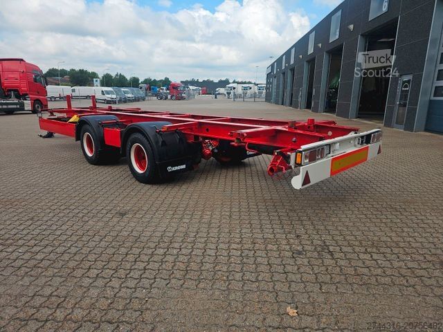 Swap-chassis trailer KRONE 2 Aksl. Kærre