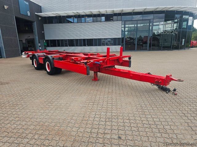 Swap-chassis trailer KRONE 2 Aksl. Kærre