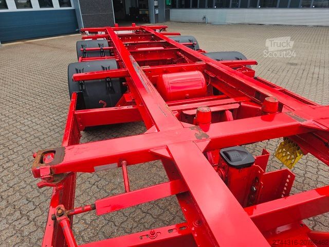 Swap-chassis trailer KRONE 2 Aksl. Kærre