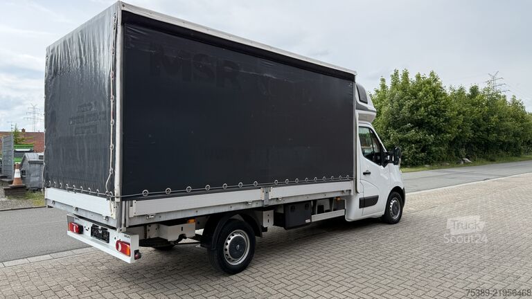شاحنة صغيرة بيك أب Opel Movano  Pritsche Schiebeplane 3,5t Schlafkabine