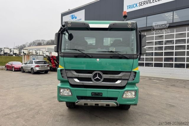 Camião porta-contentores de gancho MERCEDES-BENZ Actros 3248 Hiabt 26T AHK