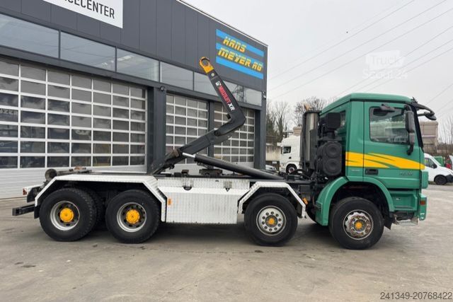 Camião porta-contentores de gancho MERCEDES-BENZ Actros 3248 Hiabt 26T AHK
