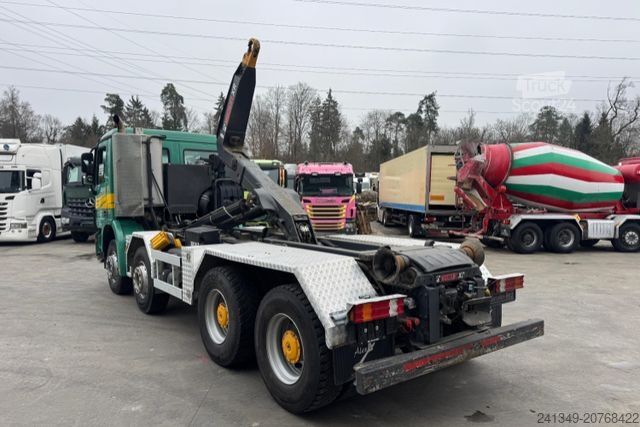 Camião porta-contentores de gancho MERCEDES-BENZ Actros 3248 Hiabt 26T AHK