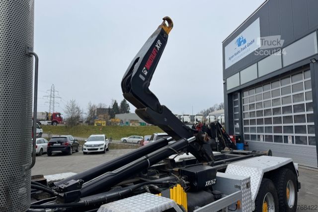 Camião porta-contentores de gancho MERCEDES-BENZ Actros 3248 Hiabt 26T AHK