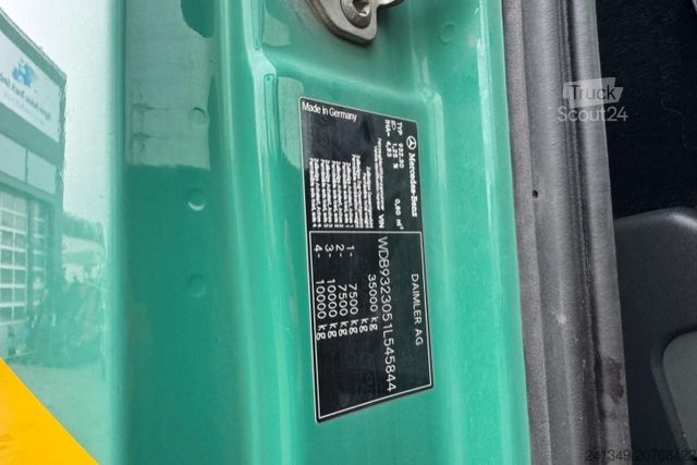 Camião porta-contentores de gancho MERCEDES-BENZ Actros 3248 Hiabt 26T AHK