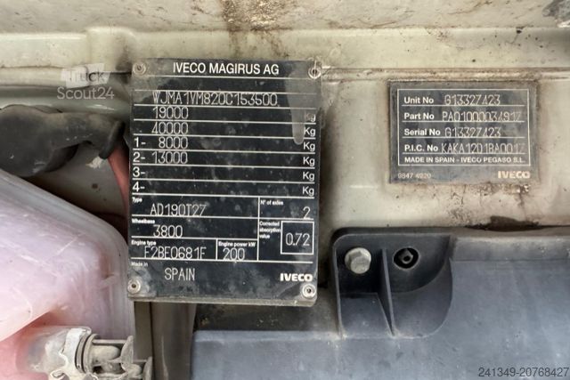 Autocarro ribaltabile IVECO 270 4x2 Kipper