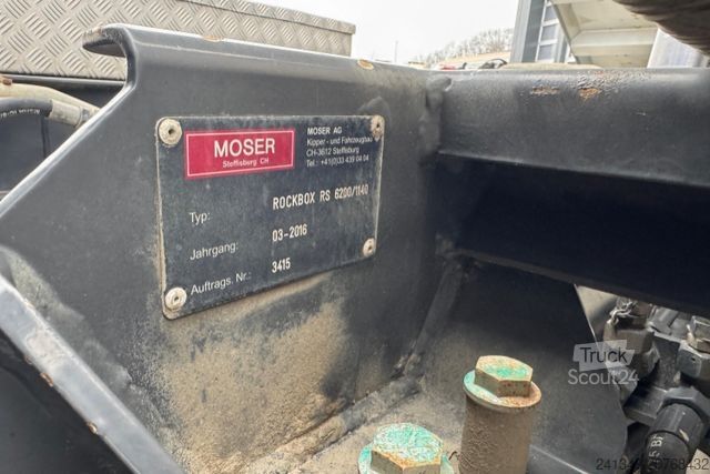 Autocarro ribaltabile VOLVO FMX-540 10x4 Moser 2S