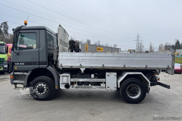 Camião basculante MERCEDES-BENZ Actros 1846 4x4 SWS Kipper/SZM