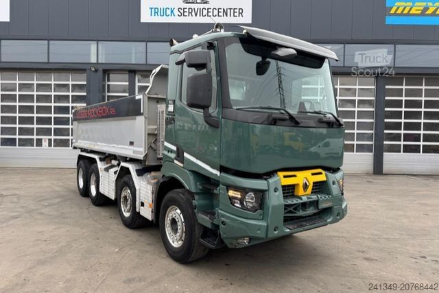 Pašizgāzējs kravas automašīna RENAULT C480 8x4 2S Moser