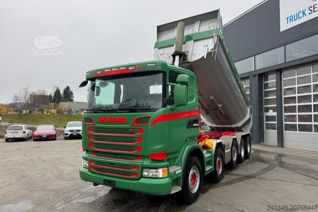 Camião basculante SCANIA G490 10x4 Dumper