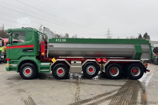 Camião basculante SCANIA G490 10x4 Dumper