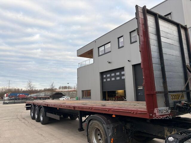 Platformos priekaba Van Hool 3B2011 (DRUM BRAKES / FREINS TAMBOURS)