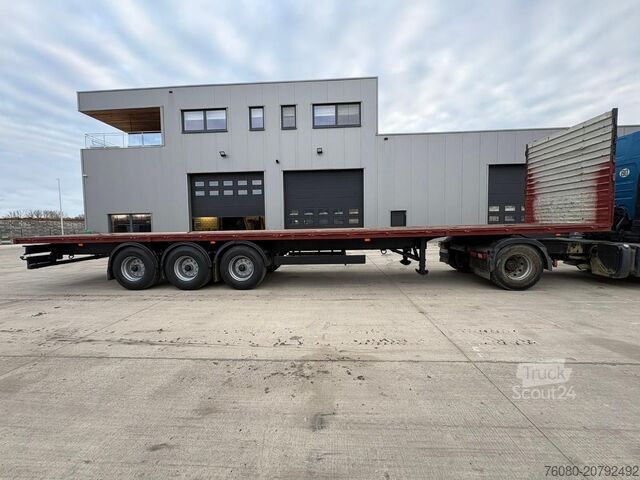 Platformos priekaba Van Hool 3B2011 (DRUM BRAKES / FREINS TAMBOURS)