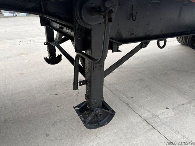 Platformos priekaba Van Hool 3B2011 (DRUM BRAKES / FREINS TAMBOURS)