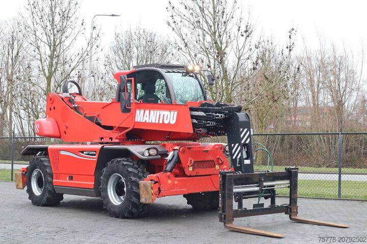 Besisukantis teleskopinis manipuliatorius Manitou MRT 2150 + S2 PRIVILEGE | REMOTE | AIRCO | FORKS