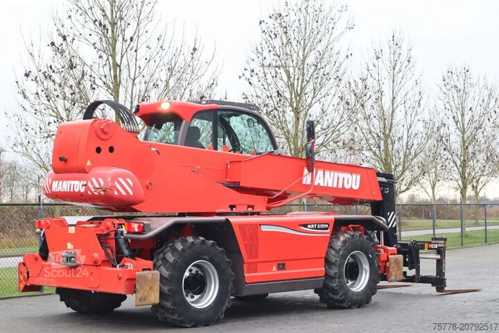 Teleskopinis krautuvas Manitou MRT 2150 + S2 PRIVILEGE | REMOTE | AIRCO | FORKS