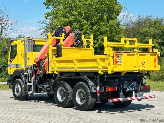 Teherautóra szerelt daru RENAULT KERAX 370 DCI * PK 30002 C + FUNK/BORDMATIC* 6x6