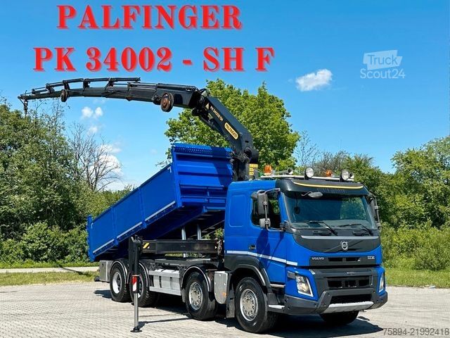 Kiper kamion VOLVO FMX * Kipper 5,75m *PK 34002-SH F/FUNK *8x4