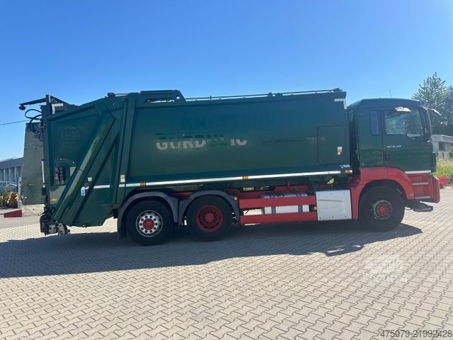 Сміттєвоз MAN TGS 26.320 / HS ASF OL 21 W + Schüttung