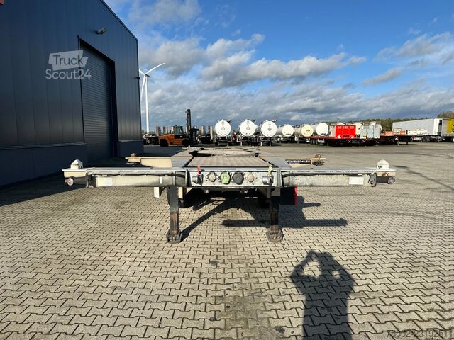  Van Hool 3-ASSIGE OPLEGGER 20FT/30FT ADR CHASSIS / galva...