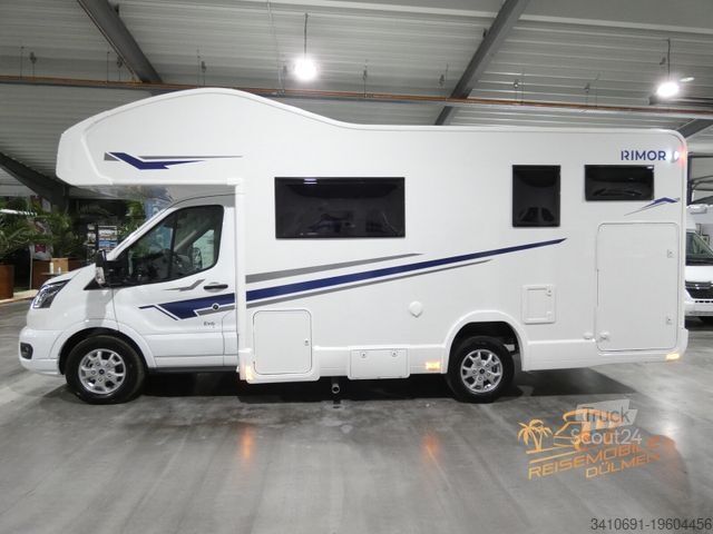 Alkoof camper RIMOR Evo 5 Automatik Xenon RFK 16 ALU Markise 155 PS