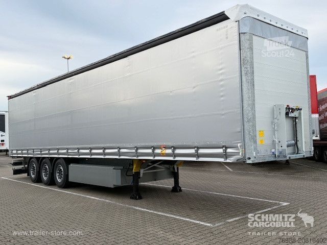 Brandalı açık yarı römork Schmitz Cargobull Curtainsider Standard