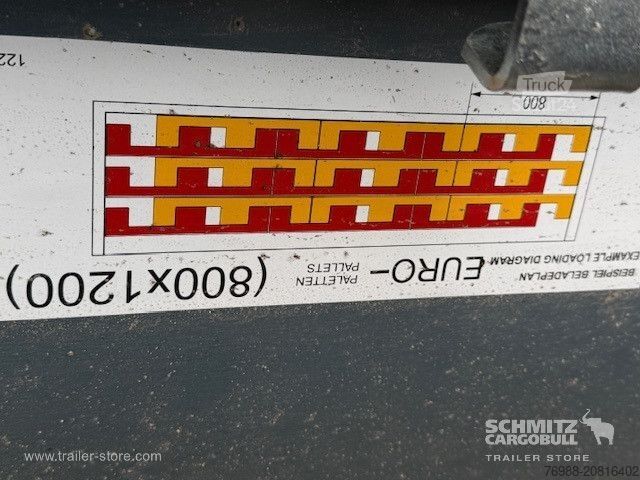 Brandalı açık yarı römork Schmitz Cargobull Curtainsider Standard
