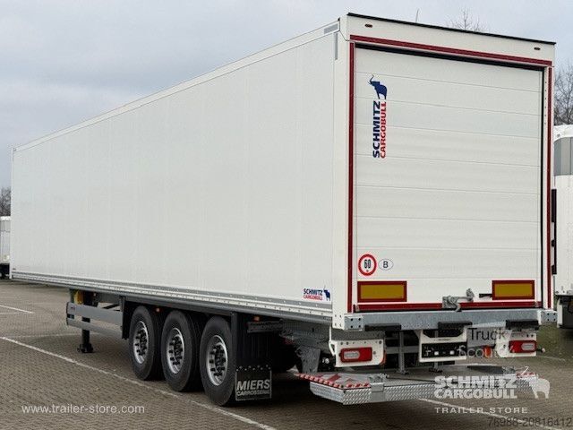 Dobozos félpótkocsi Schmitz Cargobull Trockenfrachtkoffer Standard Rolltor Ladebordwand