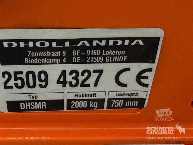 Dobozos félpótkocsi Schmitz Cargobull Trockenfrachtkoffer Standard Rolltor Ladebordwand