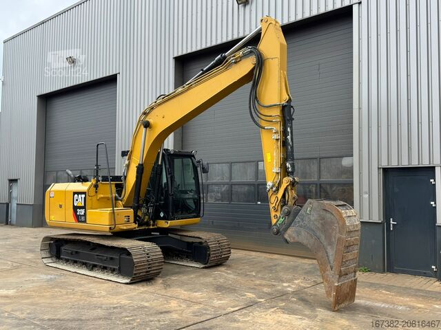 Pásový bagr Caterpillar 313FLGC