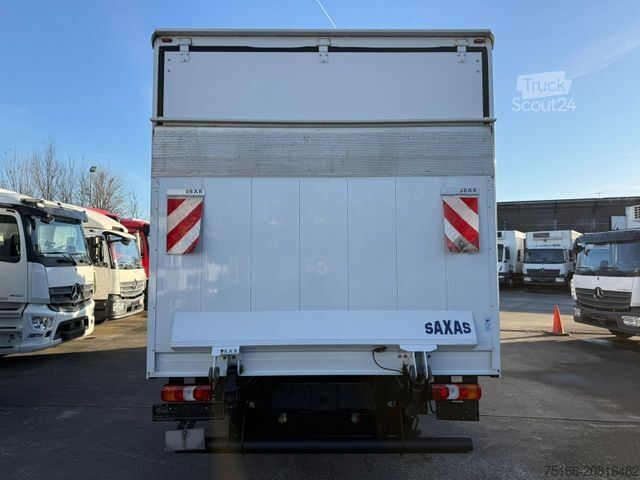 Furgons ar kasti MERCEDES-BENZ ATEGO 818 L Koffer 6,10 m LBW 1 to.*AHK*EURO 6E