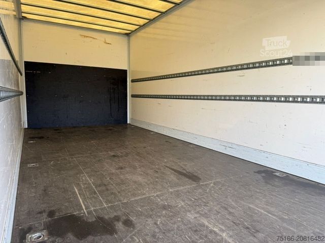 Furgons ar kasti MERCEDES-BENZ ATEGO 818 L Koffer 6,10 m LBW 1 to.*AHK*EURO 6E
