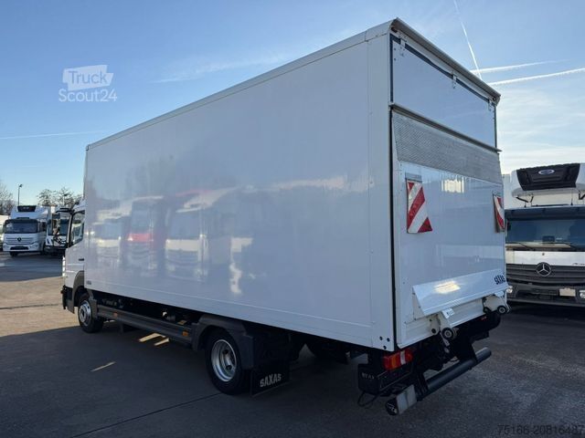 Furgons ar kasti MERCEDES-BENZ ATEGO 818 L Koffer 6,10 m LBW 1 to.*AHK*EURO 6E