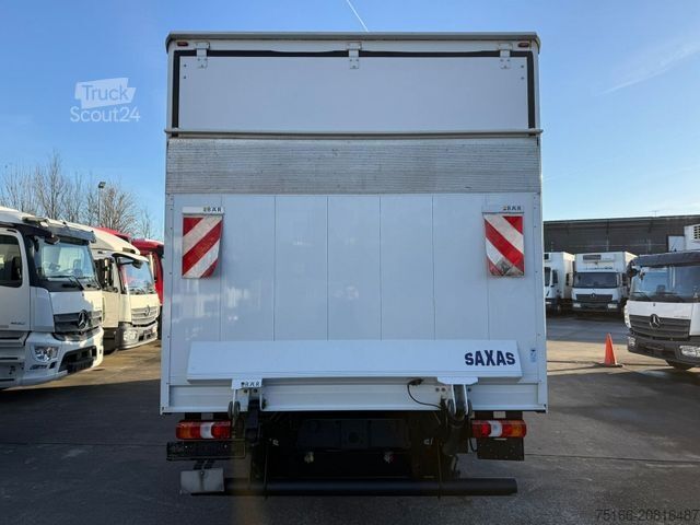 Furgons ar kasti MERCEDES-BENZ ATEGO 818 L Koffer 6,10 m LBW 1 to.*AHK*EURO 6E