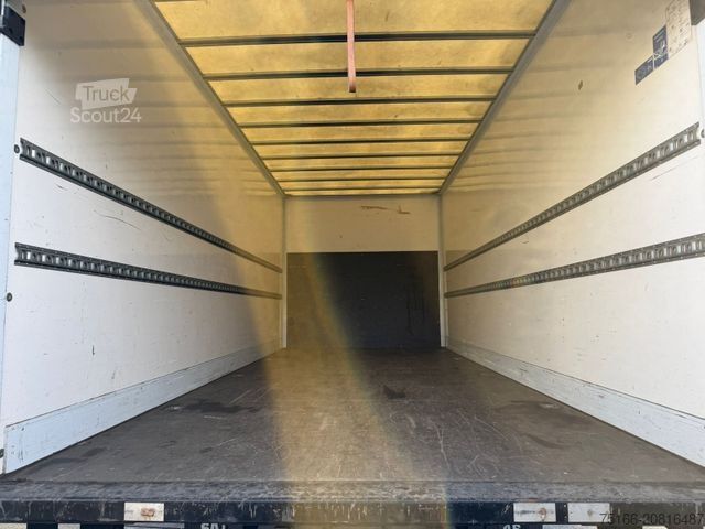 Furgons ar kasti MERCEDES-BENZ ATEGO 818 L Koffer 6,10 m LBW 1 to.*AHK*EURO 6E