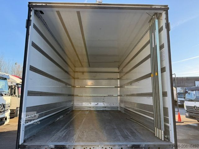 Furgons ar kasti MERCEDES-BENZ ATEGO 818 L Koffer 5,30 m LBW 1,5 T*Klima*E6 D