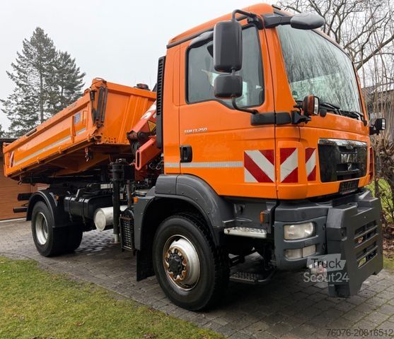 Autre MAN TGM 13.250 BL 4x4 Allrad Kran Winterdienst