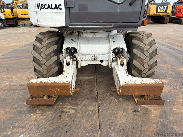 Radbagger Mecalac 12MTX incl. 5 x bucket