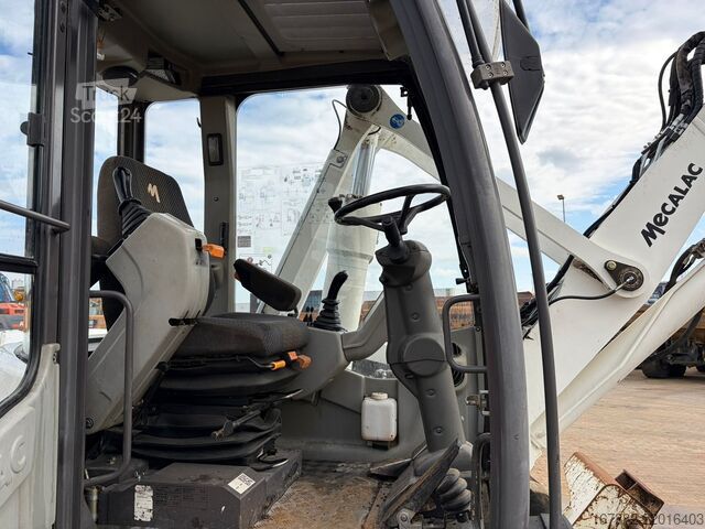 Radbagger Mecalac 12MTX incl. 5 x bucket