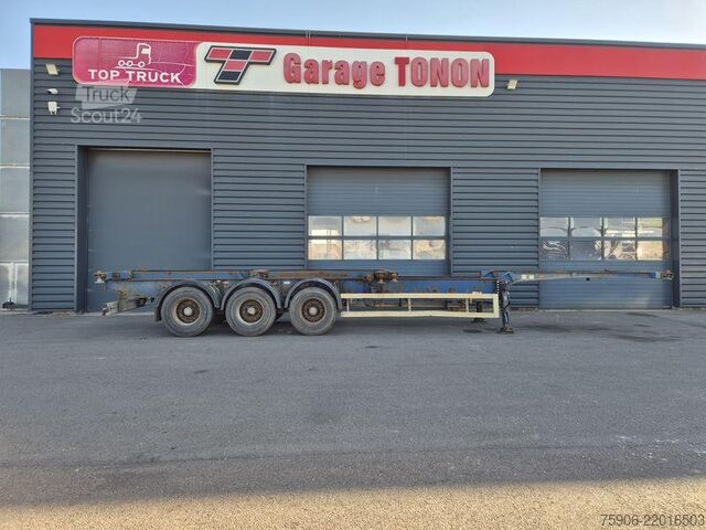 Nástavbový přívěs na dlouhé materiály Trax PORTE CONTAINERS MULTI POSITIONS