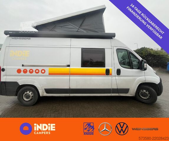 Camping-car Fiat Ducato Weinsberg Carabus (2024) | Schaltgetriebe | Aufstelldach