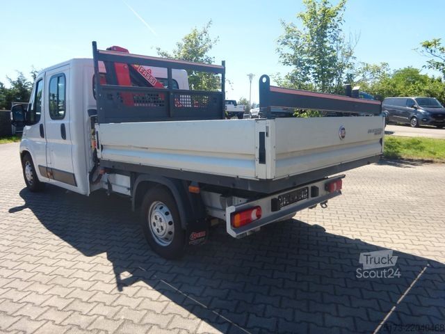 Furgoneta pick-up FIAT Ducato Maxi Doka Pritsche Fassi Ladekran