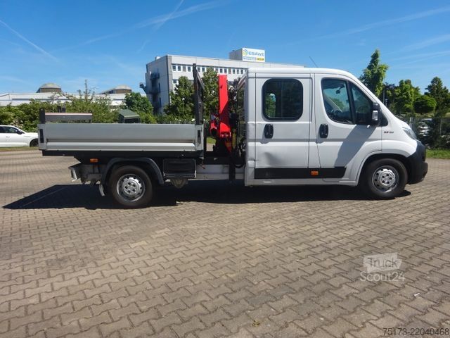 Furgoneta pick-up FIAT Ducato Maxi Doka Pritsche Fassi Ladekran