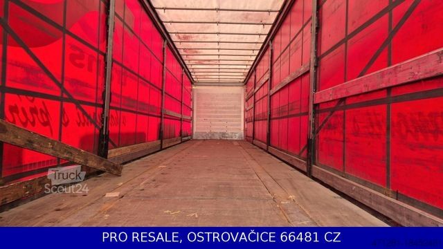 Brandalı açık yarı römork SCHMITZ CARGOBULL SCS 24/L - 13.62 - COILMULDE