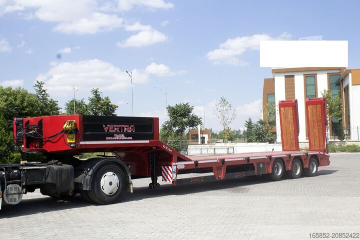 Surbaissé Vertra 3-Achs Tieflader verbreiterbar Liftachse NEU