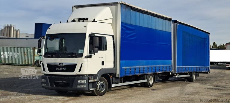 Yandan tenteli MAN TGL 8.220 Jumbo Gardine