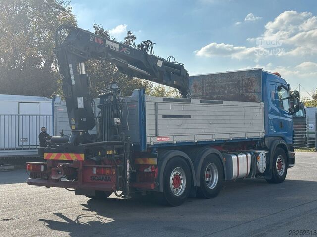 Gru montata su autocarro SCANIA G 380*Schnellwechsel*Drehservo-Schaufel*HIAB*
