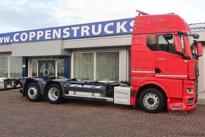 BDF System MAN TGX 26.510 6x2 Intarder. Volledige luchtvering