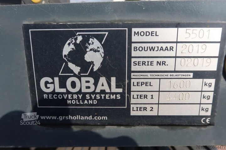 Recovery vehicle Mercedes-Benz Atego 1221 L Takelwagen 6 persoons