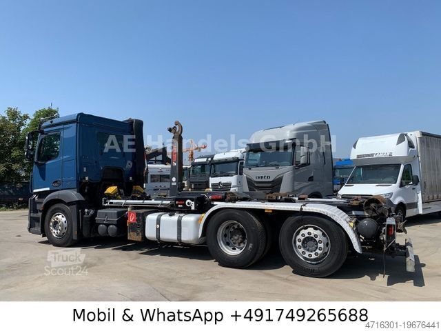 Abrollkipper MERCEDES-BENZ Antos 2542 M LL *Retarder/Hiab-XR21S56/Lenk+Lift